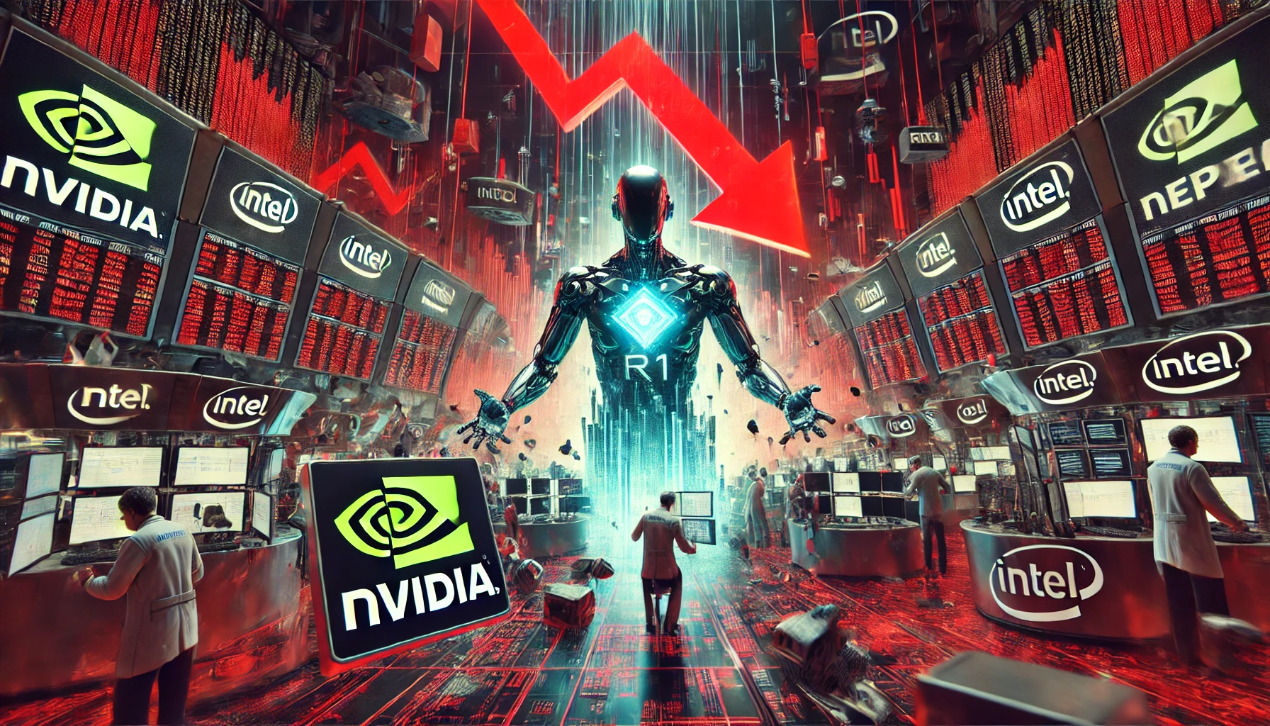 The Insane Impact of DeepSeek R1’s Introduction: NVIDIA Loses Over Half Its Value